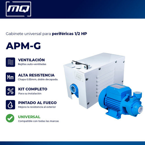 MQ Gabinete Protector Bombas Centrifugas Y Perifericas Mq 1