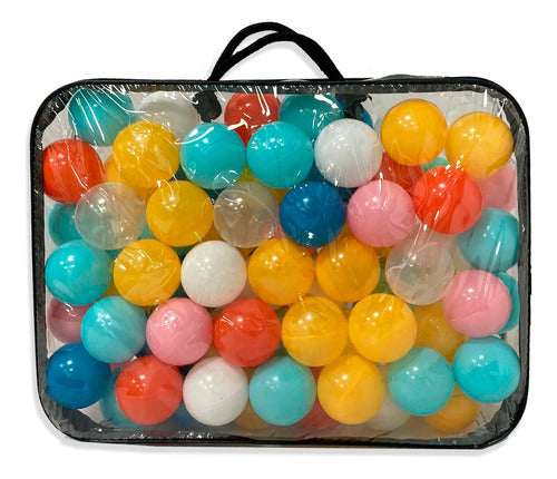 Pelotas Para Pelotero Infantil Colores Pastel Bolsa X 100 0