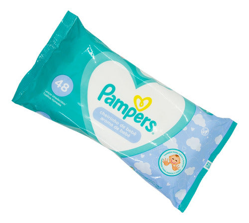 Pampers Kit X12 Toallitas Húmedas Aroma Caricia De Bebé 6c 4