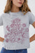 Printed Flower T-Shirt by Rimmel 4