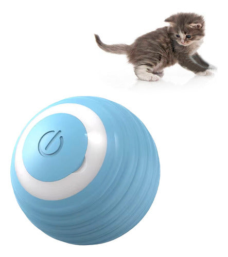 Interactive Cat Toy Novelty Intelligent Rolling Ball 0
