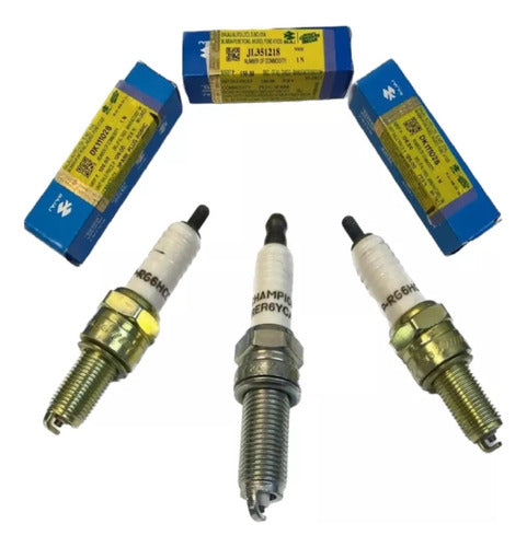 Bajaj Original Spark Plug Set for Rouser NS 200 AS Ruggiero 0