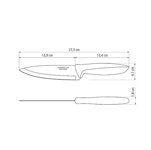 Set Asado Churrasco Tramontina Kit Parrilla Churrasco 4 Pz 3