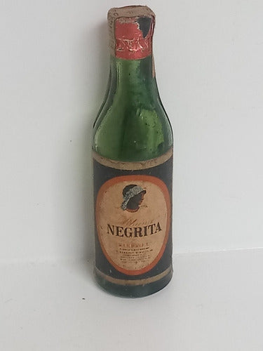 Antigua Botella Miniatura De Negrita 1