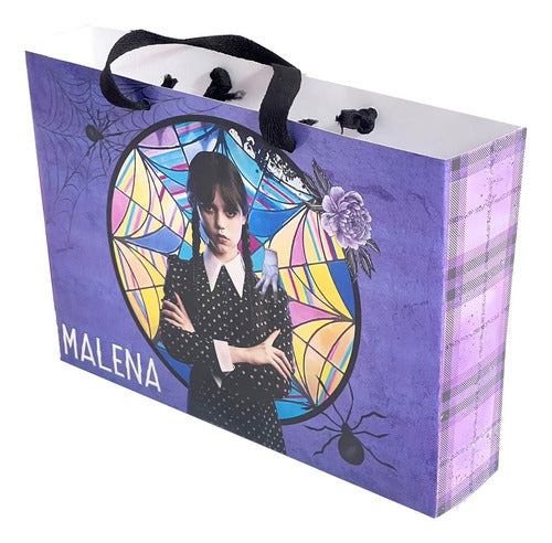 Bolsa Manija Golosinera Personalizada X25 Merlina Addams 0