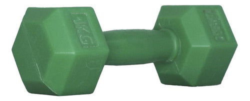 Atletic Services Dumbbell - 1kg Green 2