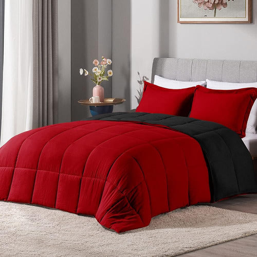 Lovtex 2pcs Twin Comforter Set - Ultra Soft Washed Microfibe 0