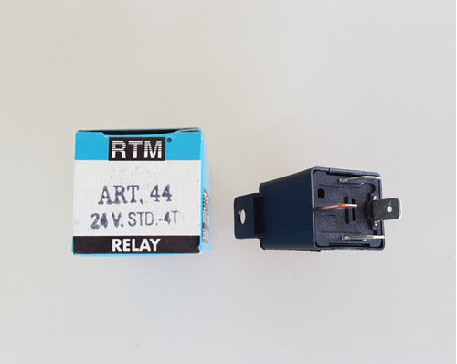 RTM Minirelay/Relay Universal 24V 4 Terminals with Support 1