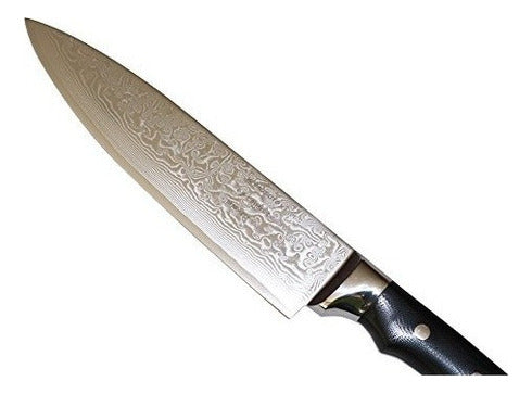 Kamosoto 8-Inch Professional Damascus Chef Knife 5