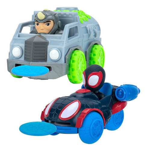 Spidey And His Amazing Friends Little Vehicle 2-pack - 5 Dis 0