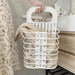 Ganga Shop Multifunctional Foldable Shower Shelf & Laundry Basket 1