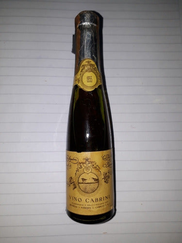 Vino Pinot Blanco Cabrini 1955 Cerrada Llena 0