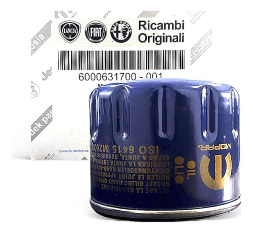 Mopar Oil Filter for Fiat Argo Cronos 1.3 0