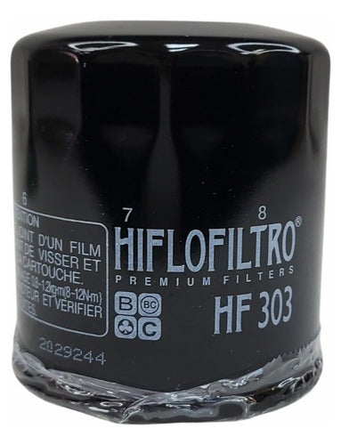 HIFLO Filtro De Aceite HF303 P/ Kawasaki Versys / Ninja 300 0