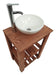 DF Hogar Vanitory Campo Pie Con Bacha Griferia 50 Cm 2