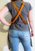 Unisex Jean and Leather Apron for Bar Chef Catering Events 4