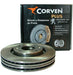 Corven Jgo Discos Freno Delanteros P/ Citroen C3 Aircross 0