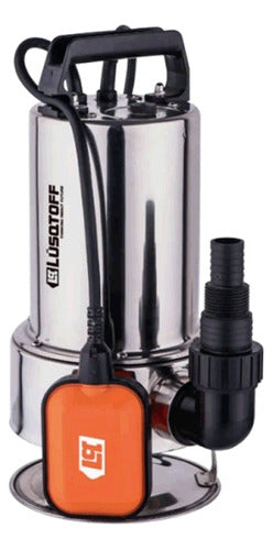 Lüsqtoff Submersible Pump 1 Hp Dirty Water Drainage Stainless Steel 0