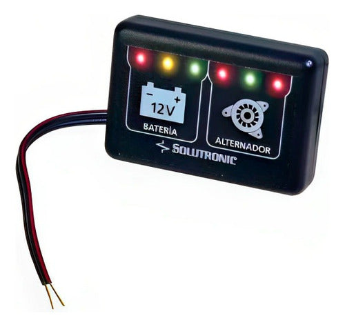 Solutronic Precision 12V Voltmeter for Automobiles 0