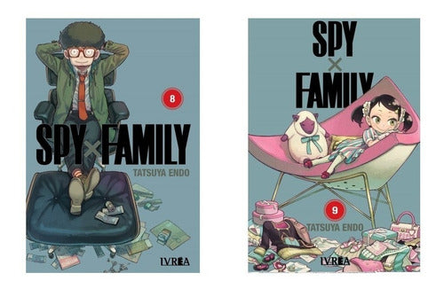 Ivrea Spy X Family 08 and 09 - Manga 0