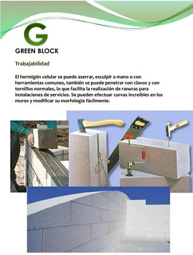 Bloque Ladrillo Green Block -no Retak - No Brimax - 10x25x50 4