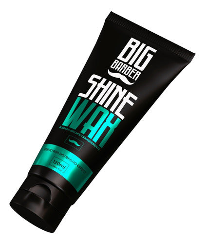 Cera Capilar Shine Wax Big Barber 120g Incolor Atacado 12 Un 5