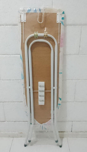 Adjustable Metal Ironing Board 91x30cm with Iron Rest 4