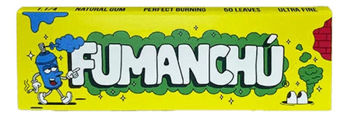 Box of 25 Fumanchu 1 1/4 78mm Ultra Fine Rolling Papers 1
