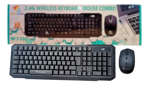 Kit Teclado + Mouse Inalámbrico_okidoki 0