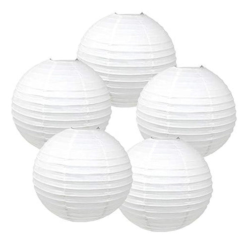 Just Artifacts Japanese Chinese Paper Lanterns White D 0