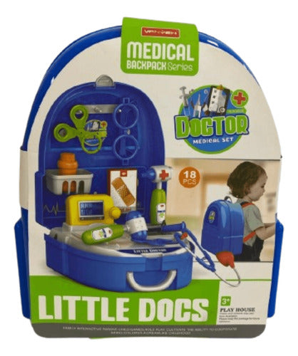 Little Docs Professions Backpack Playset 8