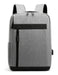 Mochila Notebooks Hasta 15.6'' Impermeable Puerto Usb Gris 1