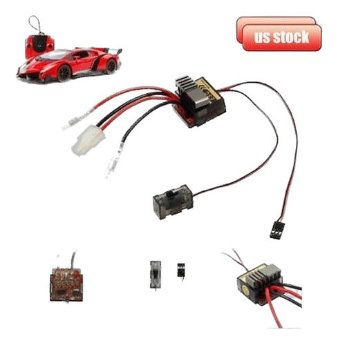 320a Esc Cepillado Regulador De Velocidad Para Coches Rc Car 0