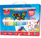 100-Piece Maped Coloring Kit 0