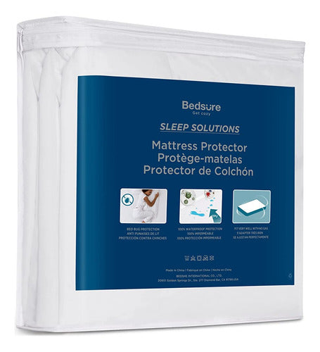 Bedsure Bed Bug Proof Mattress Cover Queen Size, 100% Imperm 0