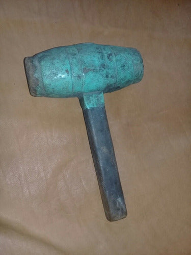 Martillo De Madera Para Carpintero Antiguo 1