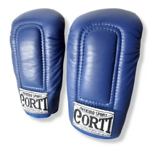 Corti Boxing Bag Gloves Size 4 Original Cow Leather 21