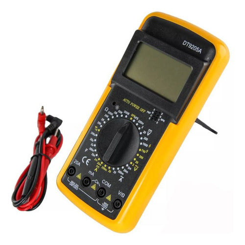 Tobax/Vt Tester Multimetro Capacimetro Digital Lcd Profesional 750v 0