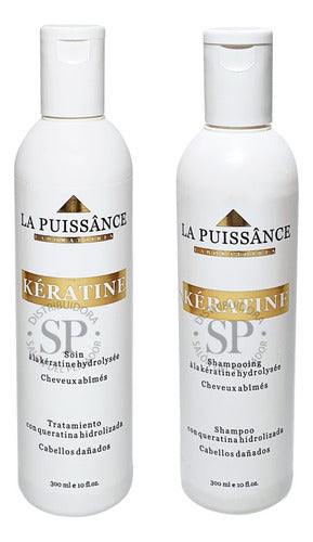 La Puissance Kit Keratina Shampoo + Acondicionador Antifrizz 0