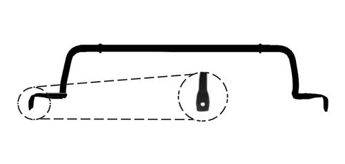 Metalurgica Santiago Barra Estabilizadora P/ Ford Ecosport 4x2 Delantera 0