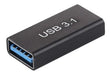 USB-C Female to USB-A Female 3.1 Adapter Connector 2