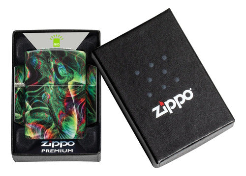 Zippo 48774 Psychedelic Swirl Design Lighter 1