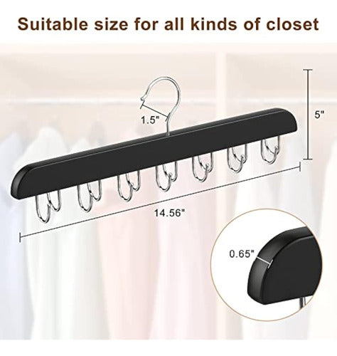 Resovo Gehk033ab - Belt Hanger For Closet 3