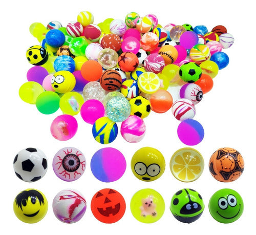 Cotillon Luminoso Mi Souvenir 20 Bouncing Balls Toy Piñata Souvenir 0