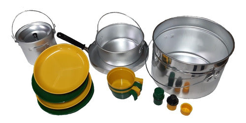 Scout Camping Cookware Set for 4 People - El Jabali 0