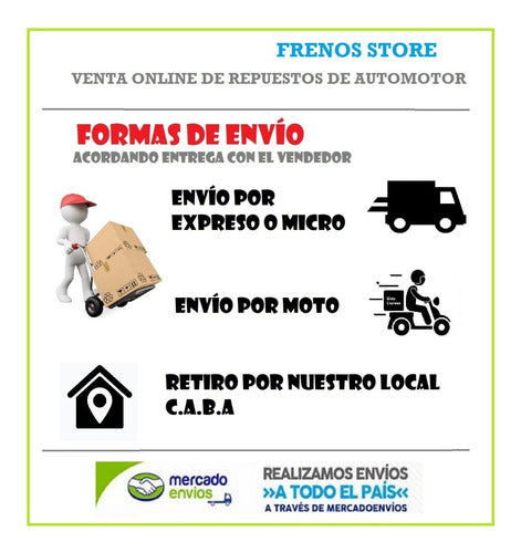 Kit X2 Cilindro Freno Rueda Peugeot Partner Citroen Berlingo 1