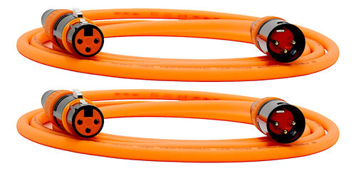 HAMC Juego Cable Canon Canon Low Noise 99,99% Ofc Naranja Hamc 0