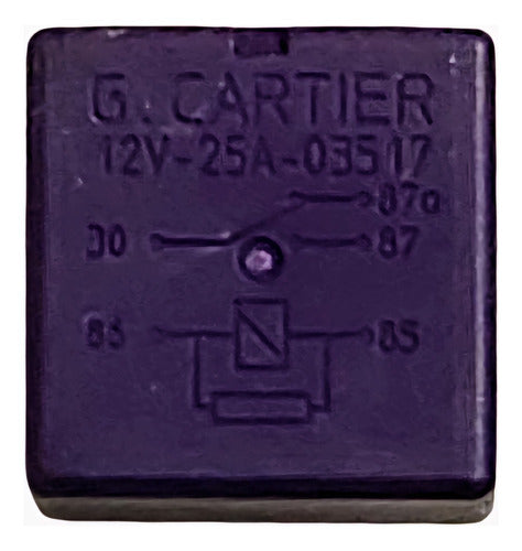 Relay Aire Acond. Peugeot G. Cartier Original 0