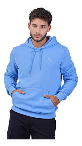 Bravo Jeans Heavy Fleece Kangaroo Hoodie, Men - Lavender, S-4XL 0