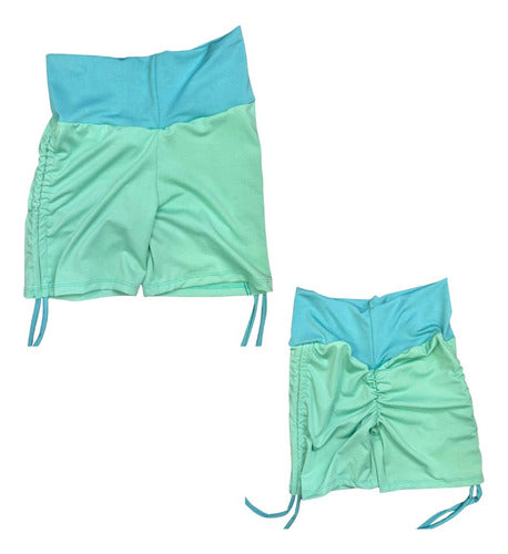 Generic Sports Set - Swimmer Top and Short Leggings with Fleece 3